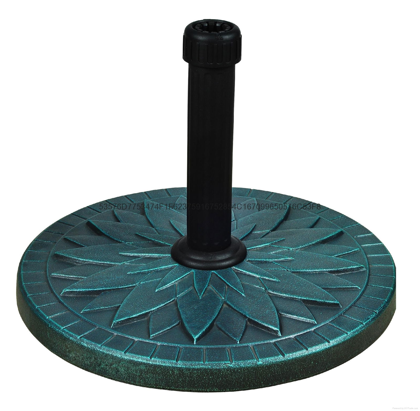 Art round style concrete umbrella base 4