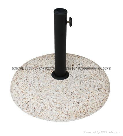 Stone meters concrete umbrella base 3