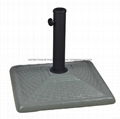 Imitation of woven cane concrete umbrella base 3