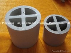 Ceramic cross-partition ring 