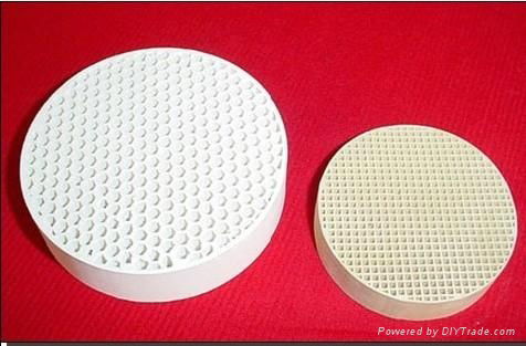 Ceramic honeycomb as a filter 5