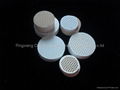 Ceramic honeycomb heat accumulator