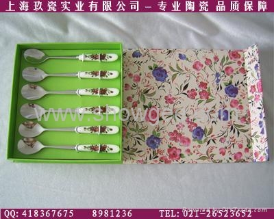 上海陶瓷不鏽鋼勺子