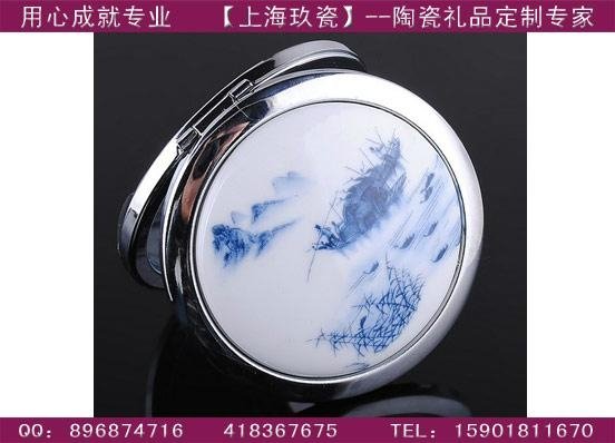 中国风陶瓷化妆镜 5