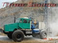 Truck mounted drilling rig  2