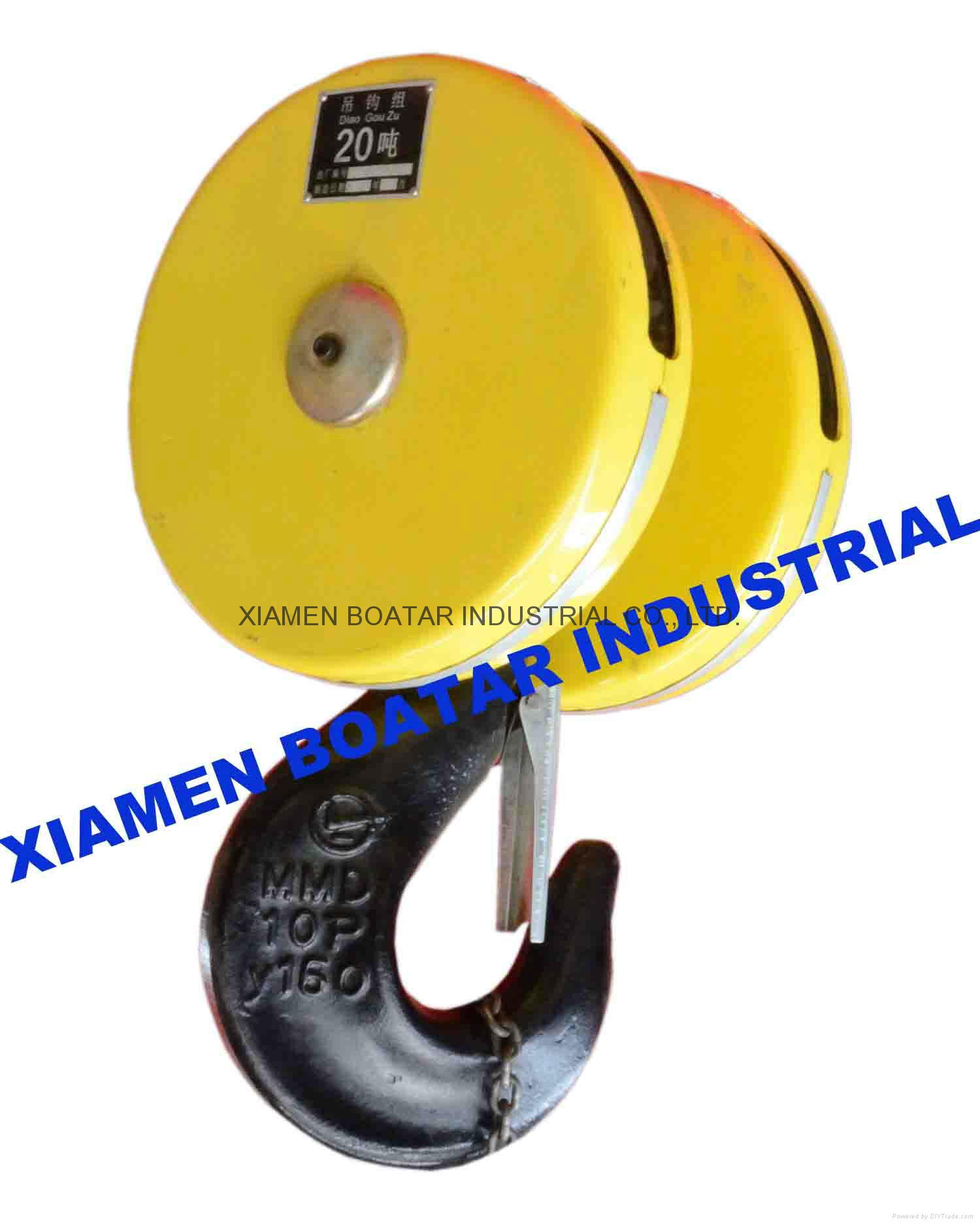 hook for cane and hoist capacity 1 to 20Ton