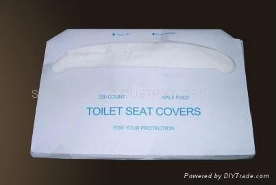 Disposible toilet seat covers