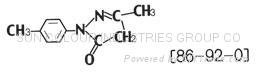 1-(4'-methylphenyl)-3-methyl-5-pyrazolone（PTMP）