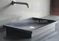 Granite bathroom sink 