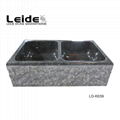 Double bowl granite kitchen sink 1