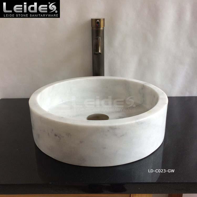 Natural stone basin countertop wash basin LDC023GW Leide Stone