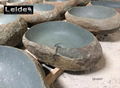 Natural shape natural grasses stone wash bowl 2