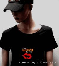 Dynamic luminous T-shirt, T-shirt, T-shirt, dancing, T-shirt, T-shirt 5