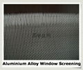 Aluminum alloy window screening