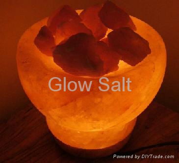 Fire Bowl Salt Lamp