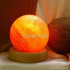 Circle Salt Lamp