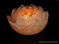 Flower bowl salt lamp 1