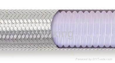 ss wire braided PTFE hose teflon hose 3