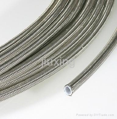 ss wire braided PTFE hose teflon hose 4