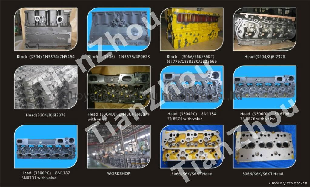 CAT 3306PC cylinder head 5