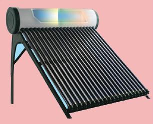 Solar Heat Pipe  pressurized  water heater with enamel tank Keymark Certified 