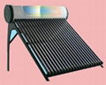 Heat Pipe pressurized solar  water heater with 130L tank Keymark certified