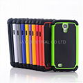 Heavy Duty Hybrid R   ed Hard Case Cover For Samsung Galaxy S4 SIV i9500 Protect 1