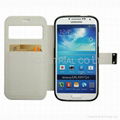 Smart View Window Flip Cover Folio Case for Samsung Galaxy S4 SIV S IV i9500 2