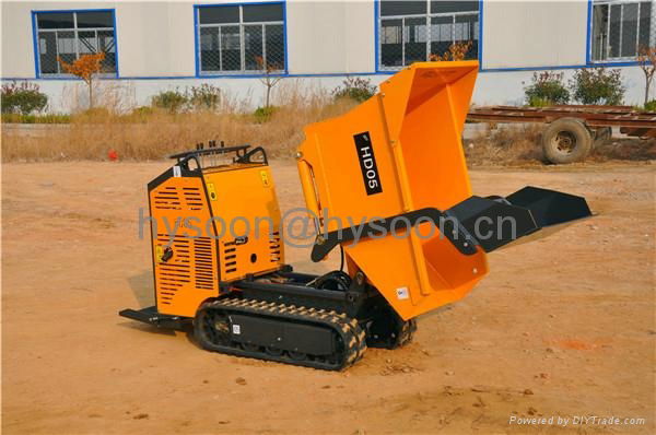 Garden use track mini dumper