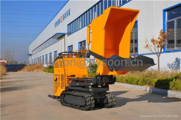 Garden use track mini dumper 2