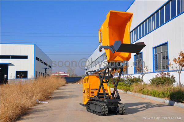 Garden use track mini dumper 4