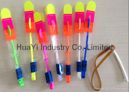 catapult rocket with parachute