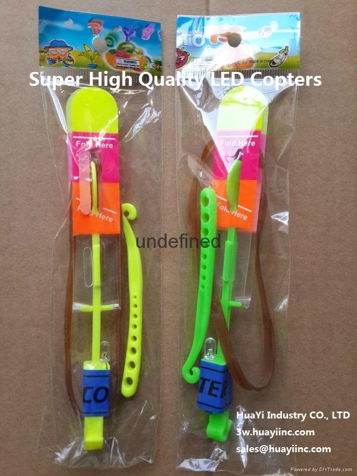 led slingshot helicopter