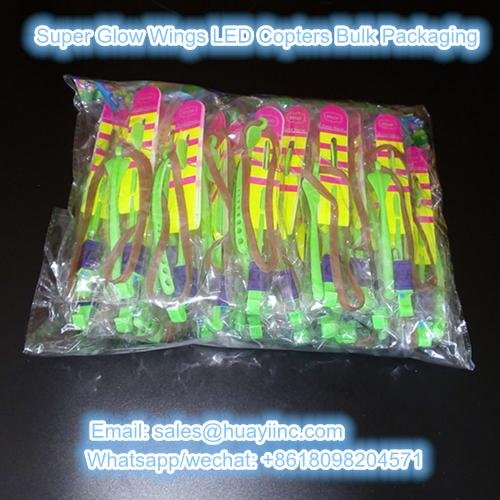 New Super Glow Wings LED Copter Helicopters Toy 2