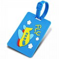 Custom soft PVC l   age tags 3