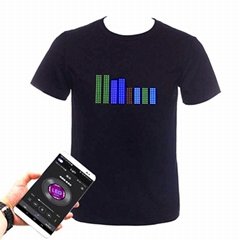 Programmable Bluetooth LED Screen Shirt