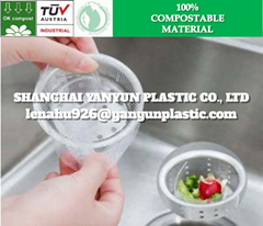 ECO Friendly Biodegradable Disposable Kitchen Sink Filter Cover Net Mesh Bag