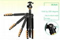 BEIKE colorful camera tripod BK-570A professional tripod CAN FOLD BACK 2