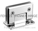 Shower hinge