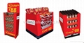 drink bottle cardboard display stand 1