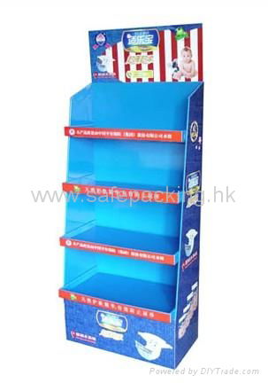 drink bottle cardboard display stand 5