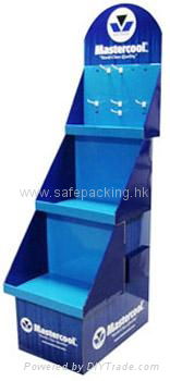 carbonated beverage corrugated display stands 4