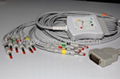 GE-Marquette one-piece EKG cable with leadwires 1