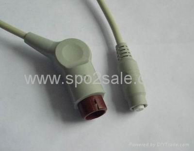 HP -4pin Transducer IBP Cable