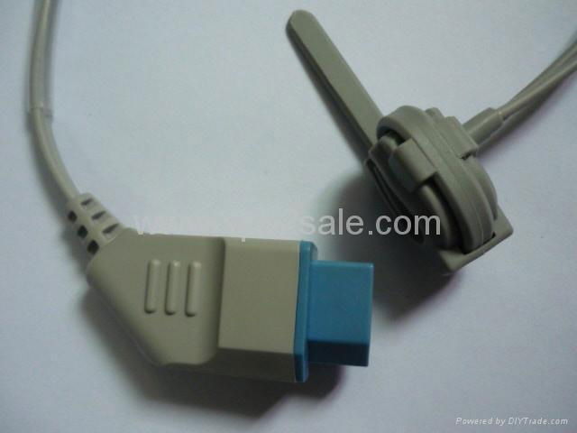 Nihon Kohden TL-201T Adult Finger Clip Spo2 Sensor 5