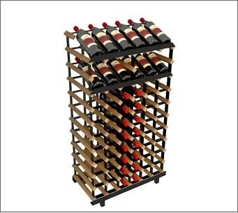 波多0.6米30瓶商用红酒展示架陈列架 2