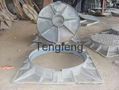 EN124 DUCTILE IRON MANHOLE COVER