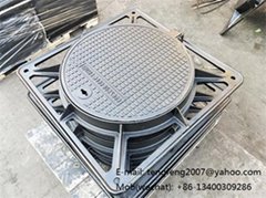 850*850mm Algeria manhole covers EN124 D400