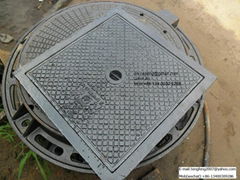 Cast iron Light Duty Manhole Covers with Frames