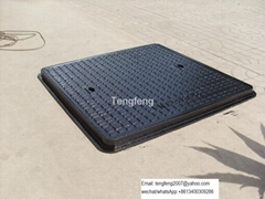 Medium duty double seal Square manhole covers